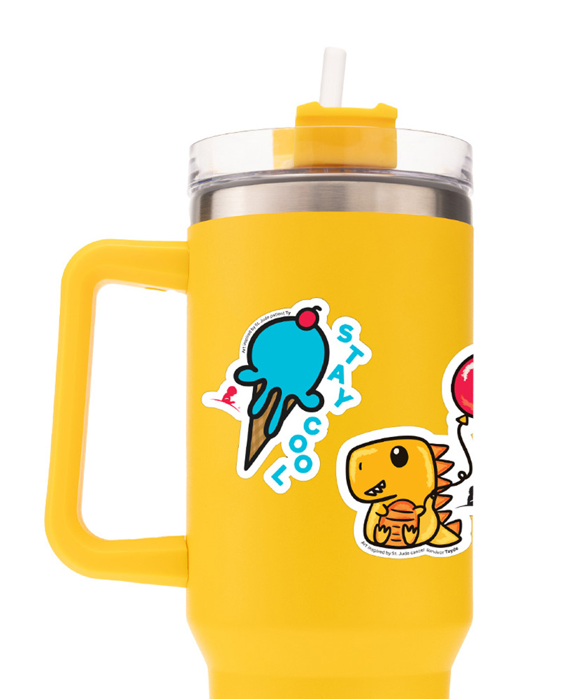 Stay Cool Ice Cream 3" Vinyl Sticker